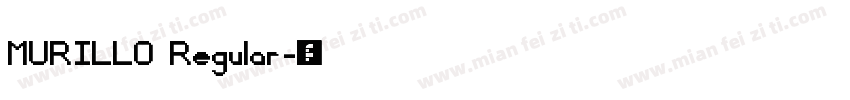 MURILLO Regular字体转换